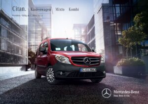 Screenshot Mercedes pdf Preisliste BR415 Citan vom März 2013