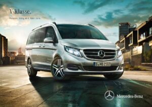Screenshot Mercedes pdf Preisliste BR447 V-Klasse vom März 2014